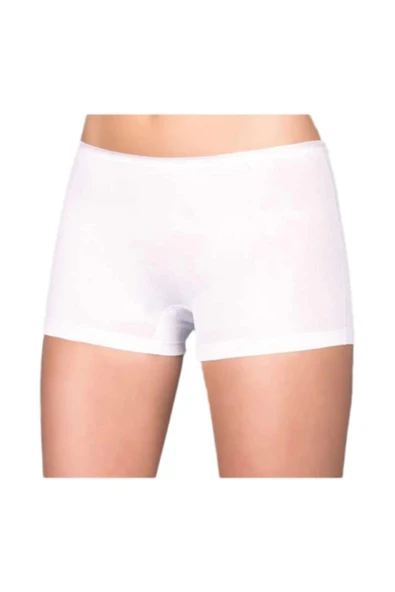 Berrak Kadın Boxer 2100/2101 - 3 Adet  Beyaz L ürün görseli 1
