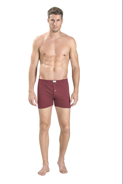 Jiber Erkek Penye Baskılı Karışık Renk Boxer 130 - 3 Adet  L Karışık Renk ürün görseli 1