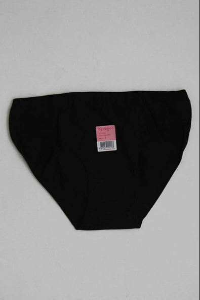 Aydoğan Kadın Likralı Bikini Külot 0181-6 Adet  Siyah 2XL ürün görseli 1