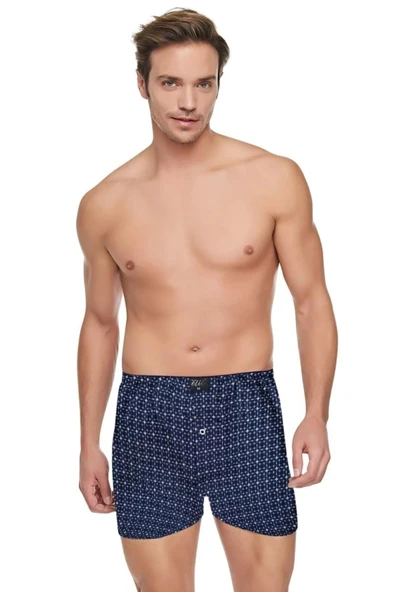 Tutku Elit Erkek Havlu Bel Desenli Boxer 1102 - 12 Adet  XL Karışık Renk ürün görseli 1