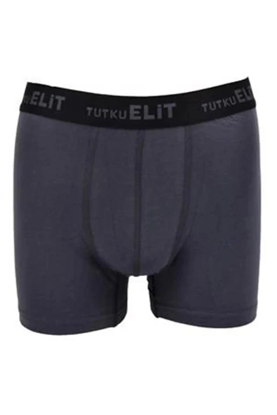 Tutku Elit Erkek Modal Elastan Spor Boxer 1252 - 3 Adet  L Füme ürün görseli 1