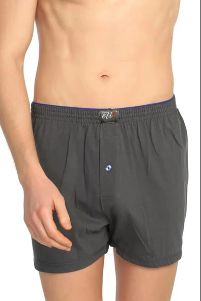 Tutku Elit Erkek Havlu Bel Penye Boxer 1101 - 9 Adet  L Füme ürün görseli 1