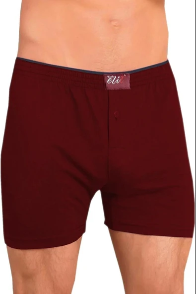 Tutku Elit Erkek Havlu Bel Penye Boxer 1101 - 3 Adet  XL Bordo ürün görseli 1