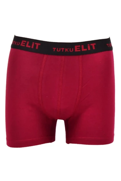 Tutku Elit Erkek Modal Elastan Spor Boxer 1252 - 9 Adet  M Bordo ürün görseli 1