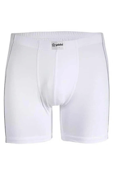 Yıldız Erkek Biyeli Modal Likralı Boxer 105 - 6 Adet  Beyaz 2XL ürün görseli 1