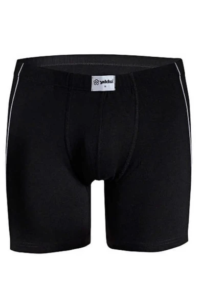 Yıldız Erkek Biyeli Modal Likralı Boxer 105 - 6 Adet  Siyah 3XL ürün görseli 1