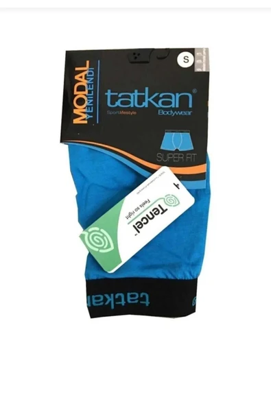 Tatkan Erkek Modal Penye Boxer - 3 Adet  M Mavi ürün görseli 1