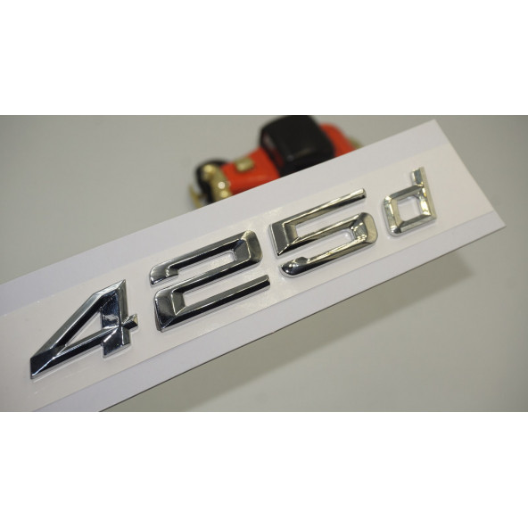 Bmw 425d Bagaj Krom Metal 3M 3D Yazı Logo ürün görseli 1