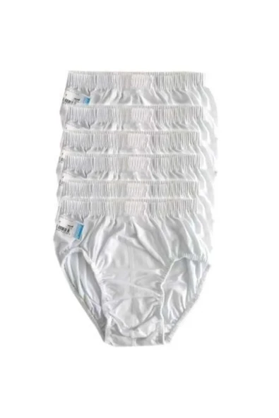 Berrak Erkek Çocuk Slip Külot 1550 - 12 Adet  Beyaz 3 No:4-5 Yaş ürün görseli 1