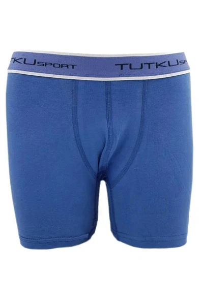 Tutku Erkek Likralı Sporcu  Boxer 0400 - 6 Adet  L Havacı Mavi ürün görseli 1