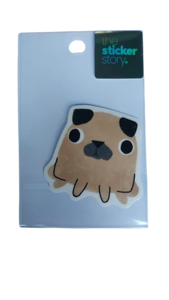 Ekstrafix Yapışkanlı Sudan Etkilenmeyen Sticker The Sticker Story Bıyıklı Tss0046 (1 Adet) ürün görseli 1