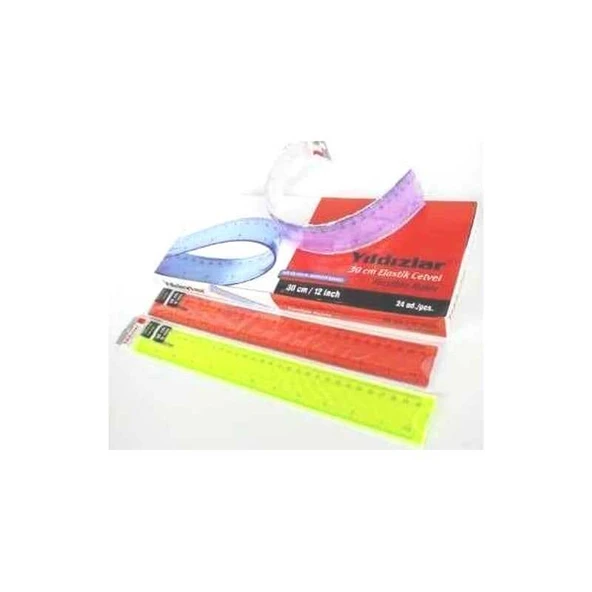 Yıldızlar Elastik Cetvel 30 Cm 146 ürün görseli 1