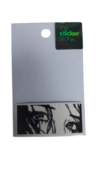 Ekstrafix Yapışkanlı Sudan Etkilenmeyen Sticker The Sticker Story Gözler Tss0192 (1 Adet) ürün görseli 1