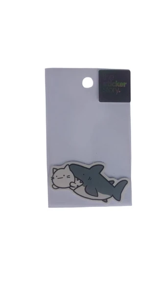 Ekstrafix Yapışkanlı Sudan Etkilenmeyen Sticker The Sticker Story Köpek Balığı Tss0093 (1 Adet) ürün görseli 1