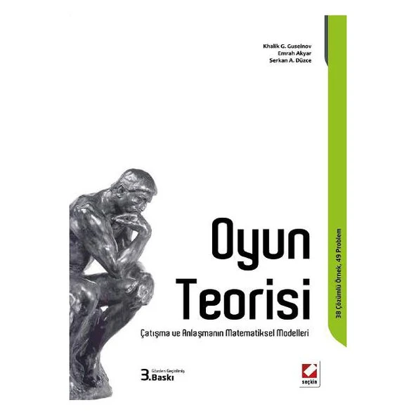 Oyun Teorisi (3.Baskı) Emrah Akyar 2 2014/08 ürün görseli 1