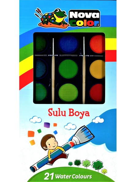 Nova Color Sulu Boya 21 Renk Nc-392 ürün görseli 1