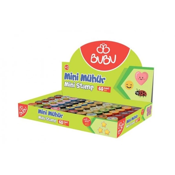 Bu-Bu Akrilik Sevimli Mühürler Mu0001 (60 Lı Paket) ürün görseli 1