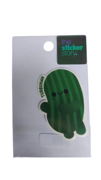 Ekstrafix Yapışkanlı Sudan Etkilenmeyen Sticker The Sticker Story Turşu Tss0050 (1 Adet) ürün görseli 1