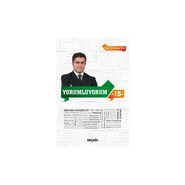 Yorumluyorum 15 Ersan Şen 44 2017/04 ürün görseli 1