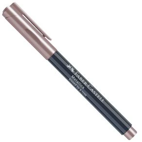 Faber-Castell Metalik Markör Kalem Rose Gold (10 Lu Paket) ürün görseli 1