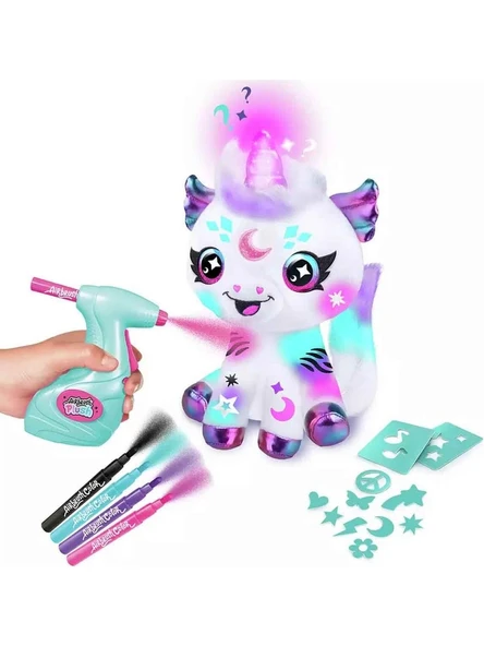 Sunman Oyuncak Airbrush Plush Peluş Kozmik Unicorn ürün görseli 1