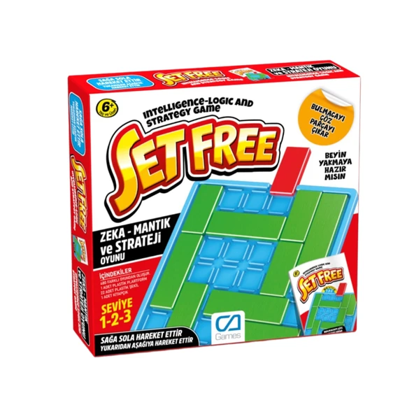 Ca Games Setfree Zeka, Mantık ve Strateji Kutu Oyunu 5264 ürün görseli 1