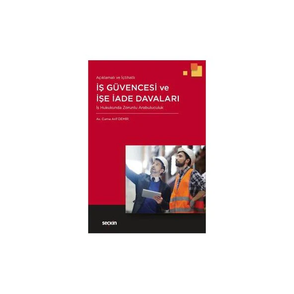 İş Güvencesi ve İşe İade Davaları Cuma Arif Demir 2018/03 ürün görseli 1