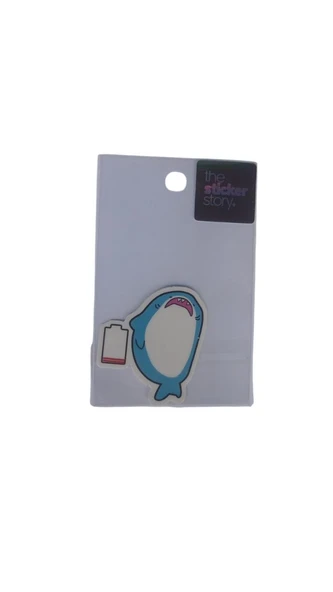 Ekstrafix Yapışkanlı Sudan Etkilenmeyen Sticker The Sticker Story Köğek Balığı Tss0001 (1 Adet) ürün görseli 1