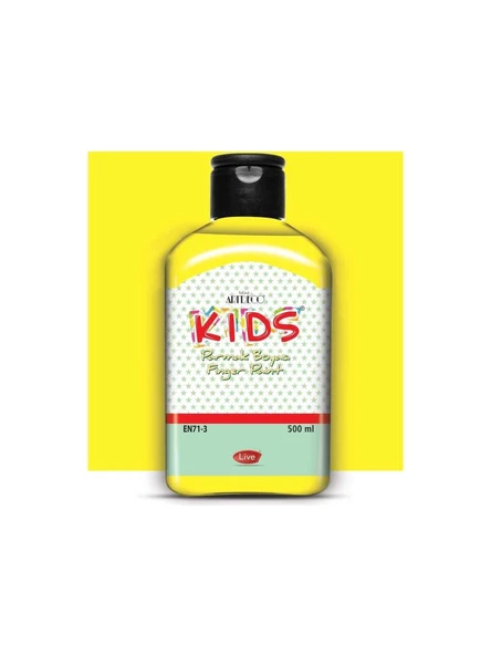 Artdeco Kids Parmak Boyası 500 Ml Sarı 150 ürün görseli 1