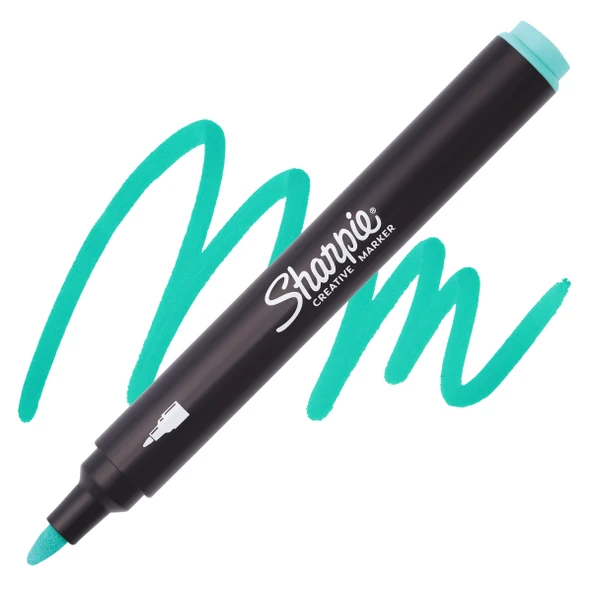 Sharpie Akrilik Markör Kalem Yuvarlak Uç Göl Yeşili Sh-2218070 (6 Lı Paket) ürün görseli 1