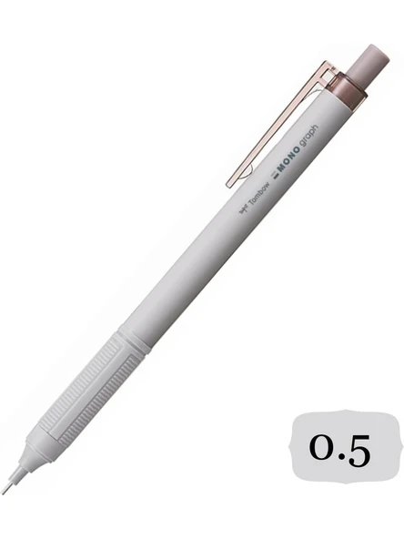 Tombow Mono Graph Lite Versatil Kalem 0.5 Mm Gri Kahve ürün görseli 1
