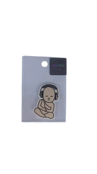 Ekstrafix Yapışkanlı Sudan Etkilenmeyen Sticker The Sticker Story Müzik Tss0244 (1 Adet) ürün görseli 1