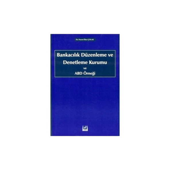 Bankacılık Düzenleme ve Denetleme Kurumu Nusret İlker Çolak 2003/01 ürün görseli 1