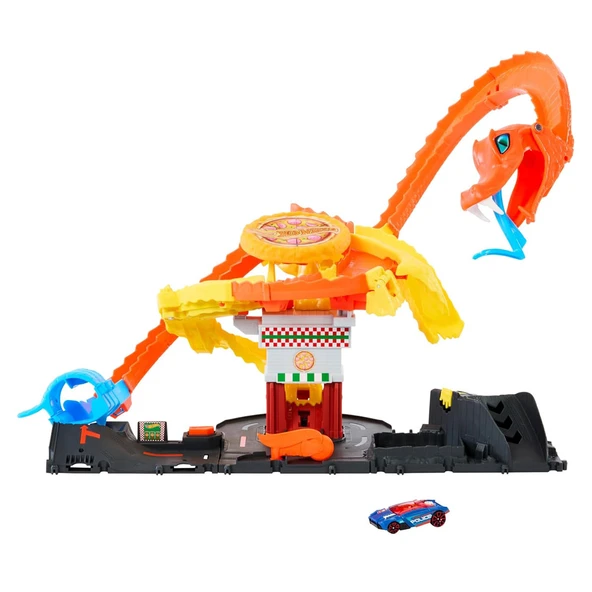 Hot Wheels Oyuncak Pizza Dükkanında Kobra Macerası Oyun Seti ürün görseli 1