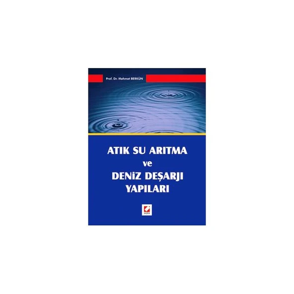 Atık Su Arıtma ve Deniz Dejarji Yapılari Mehmet Berkün 2006/06 ürün görseli 1