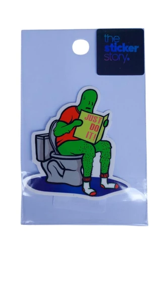 Ekstrafix Yapışkanlı Sudan Etkilenmeyen Sticker The Sticker Story Just Tss0012 (1 Adet) ürün görseli 1