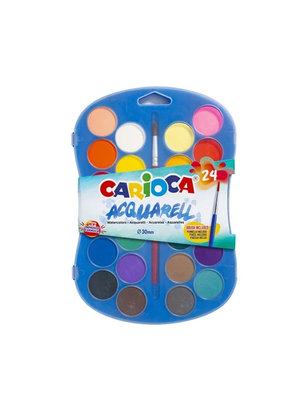 Carioca Sulu Boya 30 Mm 24 Renk 42405 ürün görseli 1