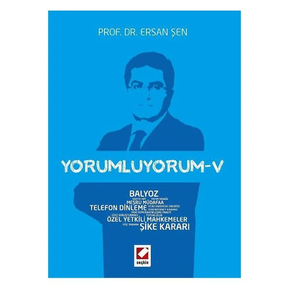 Yorumluyorum 5 Ersan Şen 30 2014/03 ürün görseli 1