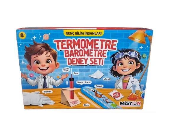 Misyon Termometre Ve Barometre Deney Seti Msy-670 ürün görseli 1
