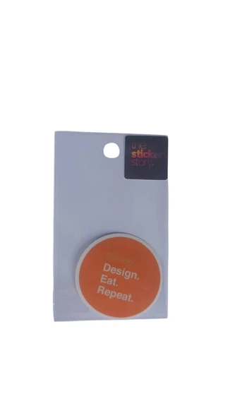 Ekstrafix Yapışkanlı Sudan Etkilenmeyen Sticker The Sticker Story Design Tss0123 (1 Adet) ürün görseli 1