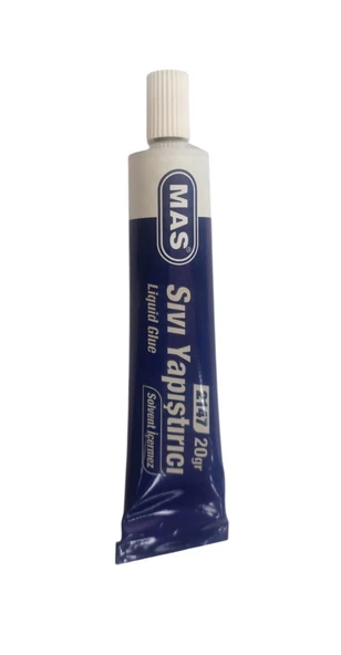 Mas Sıvı Yapıştırıcı Tüpte 20 Gram Solventsiz 2147 (24 Lü Paket) ürün görseli 1