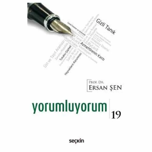 Yorumluyorum 19 Ersan Şen 52 2018/11 ürün görseli 1