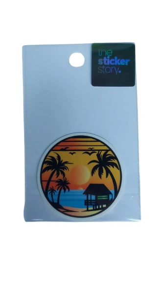 Ekstrafix Yapışkanlı Sudan Etkilenmeyen Sticker The Sticker Story Mevsim Yaz Tss0150 (1 Adet) ürün görseli 1