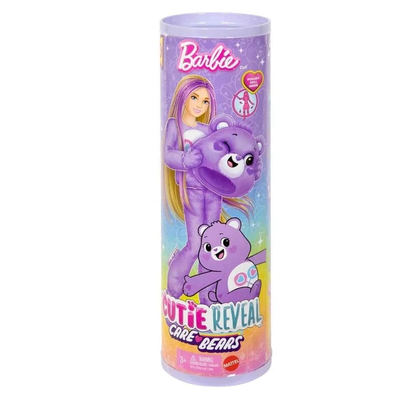 Barbie Oyuncak Cutie Reveal Care Bear Serisi jcn93 (Karışık Model 1 Adet) ürün görseli 1