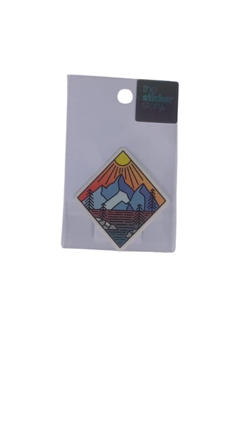 Ekstrafix Yapışkanlı Sudan Etkilenmeyen Sticker The Sticker Story Dağ Tss0173 (1 Adet) ürün görseli 1