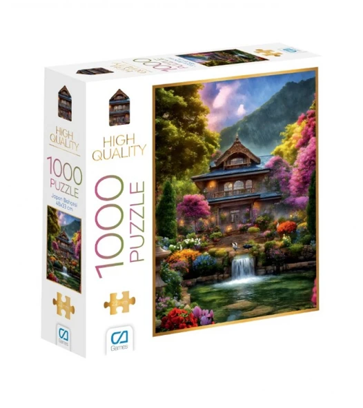 Ca Games Japon Bahçesi Puzzle 1000 Parça Ca1000-7080 ürün görseli 1