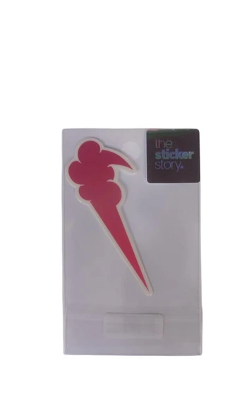 Ekstrafix Yapışkanlı Sudan Etkilenmeyen Sticker The Sticker Story Kırmızı Tss0060 (1 Adet) ürün görseli 1