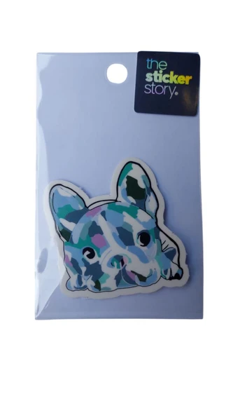 Ekstrafix Yapışkanlı Sudan Etkilenmeyen Sticker The Sticker Story Renkli Köpek Tss0159 (1 Adet) ürün görseli 1