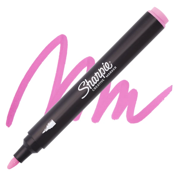 Sharpie Akrilik Markör Kalem Yuvarlak Uç Açık Pembe Sh-2218121 (6 Lı Paket) ürün görseli 1