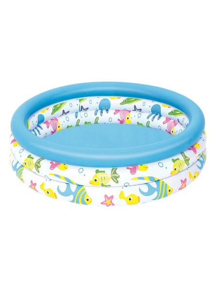 Bestway Plaj Oyuncak Havuz Balık Desenli 102X25Cm Bw51008 (Karışık Renk 1 Adet) ürün görseli 1
